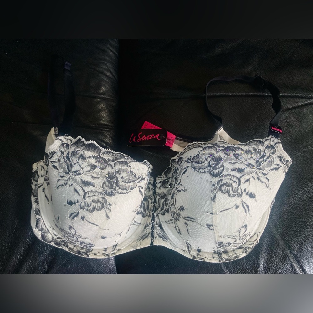 La Senza So Free Bra with Lace Overlay
